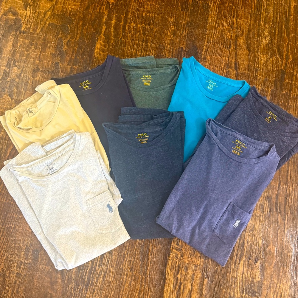 Men's Ralph Lauren Shirt Bundle size M